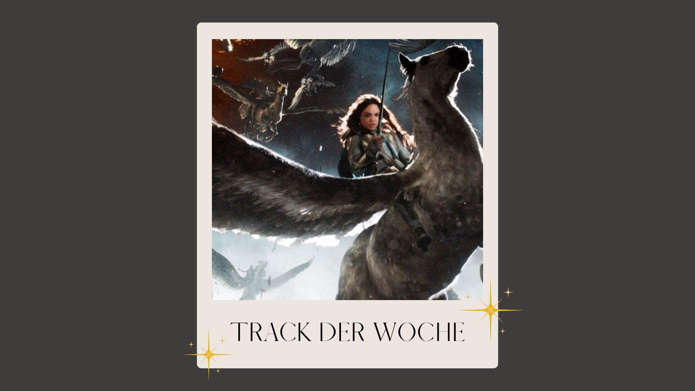 Track der Woche mit Bild einer Walküre aus Thor: Ragnarok