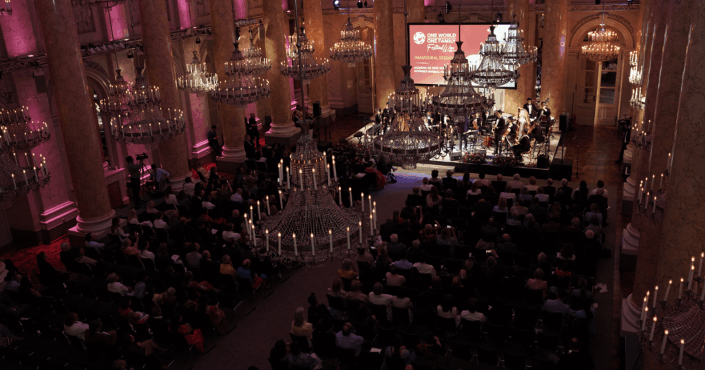 Die Verleihung des Changemaker Award in der Hofburg Wien. (c) One World One Family Mission